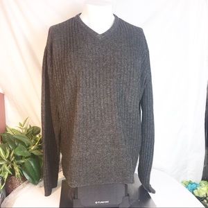 Abercrombie & Fitch wool charcoal grey men sweater
